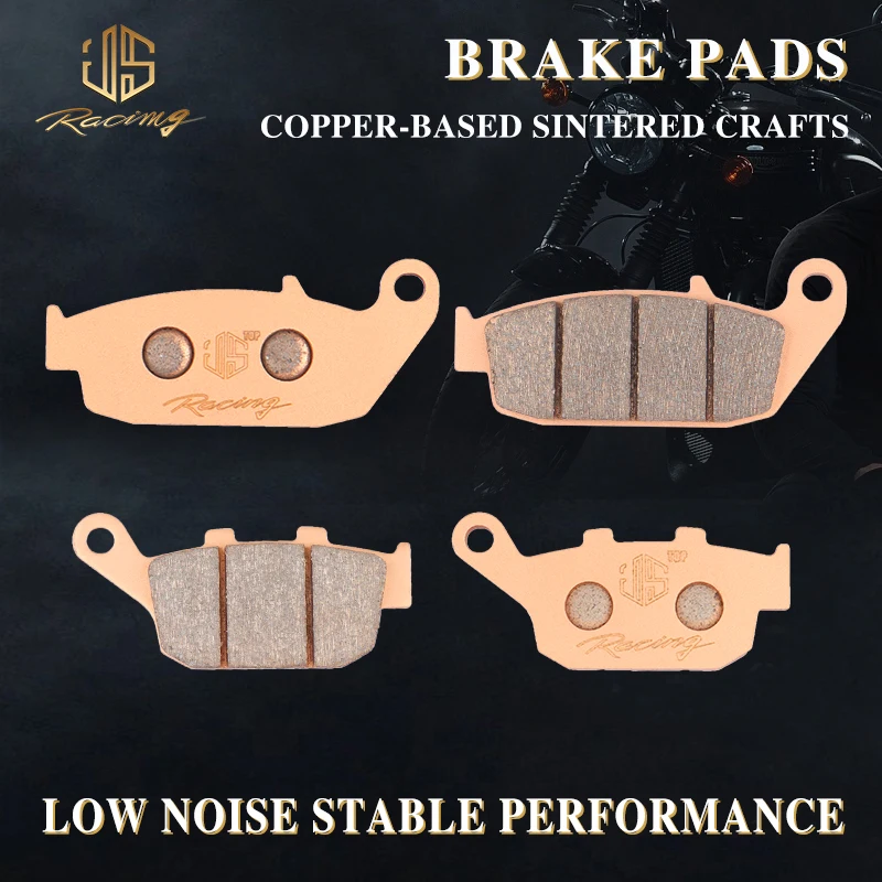 

JSRAOIMG Motorcycle Accessories Sintered Front Rear Brake Pads For Zontes 310V 310X 310T 310R 150D 150M 250S ZT310V ZT310X