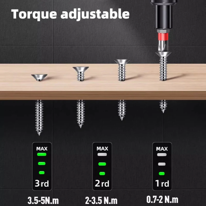 Imagem -04 - Conjunto de Chave de Fenda Elétrica Recarregável Deli-usb Mini Broca Multifunções Desmontagem Kit Ferramentas de Reparação de Torque 4v 10 Bit Grupo 33 Bit