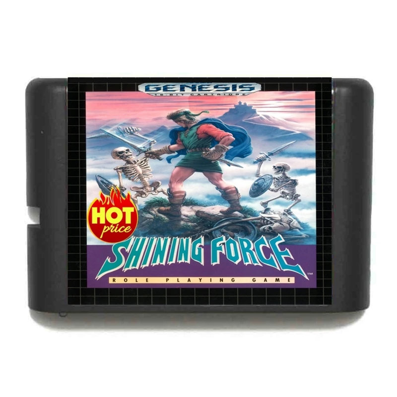 New Arrival Shining Force 16bit MD Game Card For Sega Mega Drive For Genesis