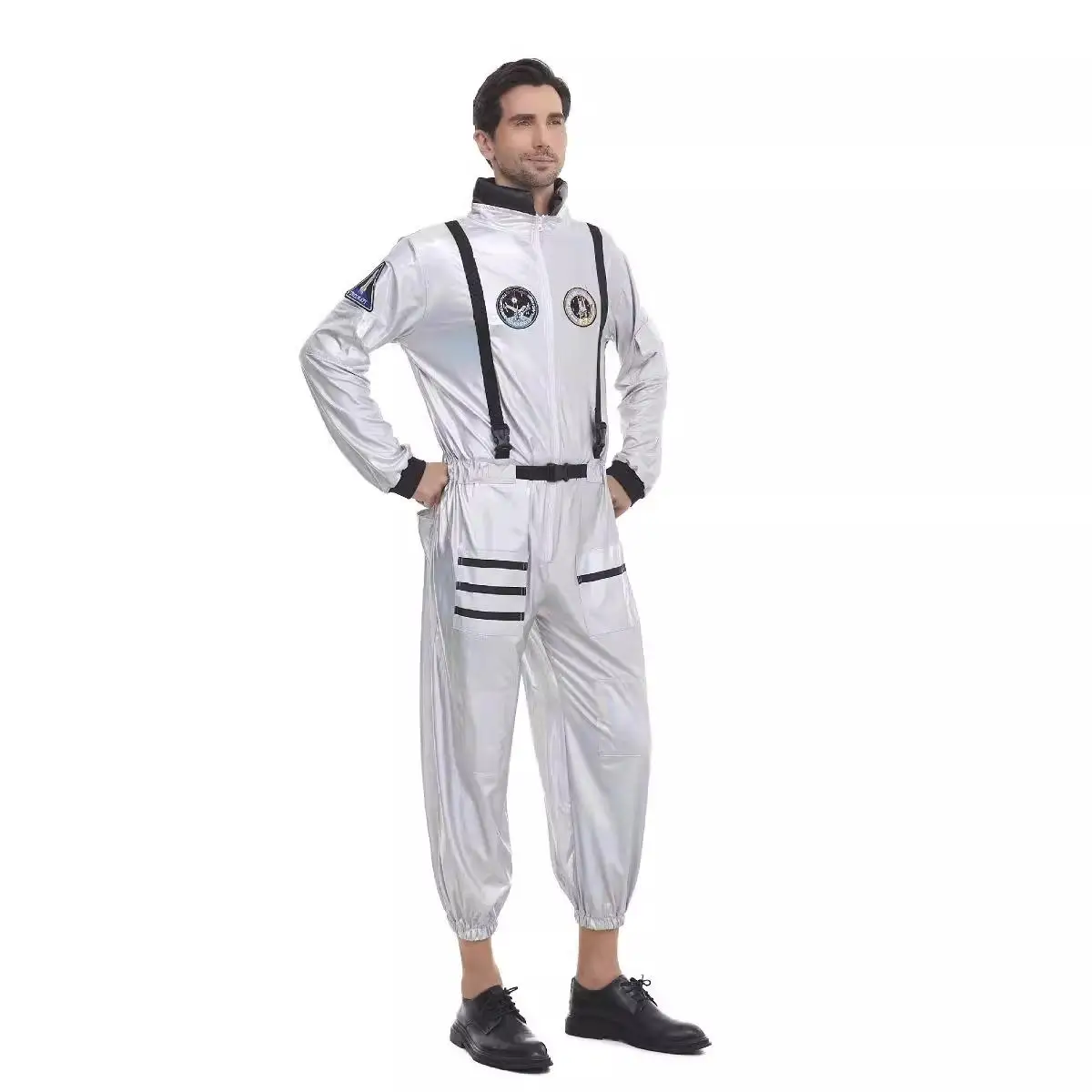 Raumanzug für Erwachsene, Halloween-Kostüm, starker Raumanzug, Kleiderschrank-Ential für Paar-Themenpartys und Veranstaltungen