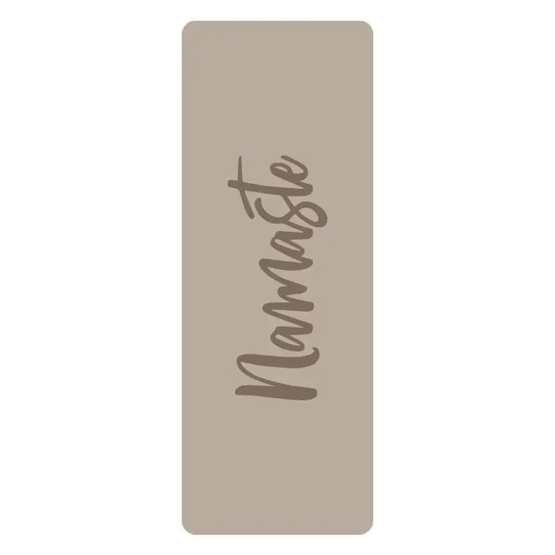 Natural Rubber Yoga Mat, Beginner Non-slip Floor Mat, Women's Men's Thickened, Widened and Lengthened Home Professional Fitness