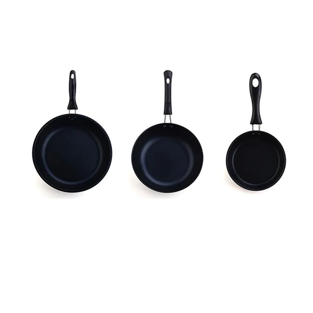 

16 CM Non Stick Pan Round Egg Griddle Frying Pans Skillet Induction Cooker Mini