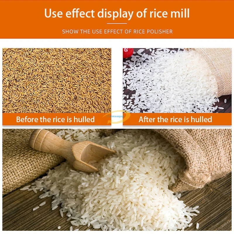 Paddy Rice Husker Rice Cleaning Fresagem Automática Moinho de Arroz Preço da Máquina no Nepal