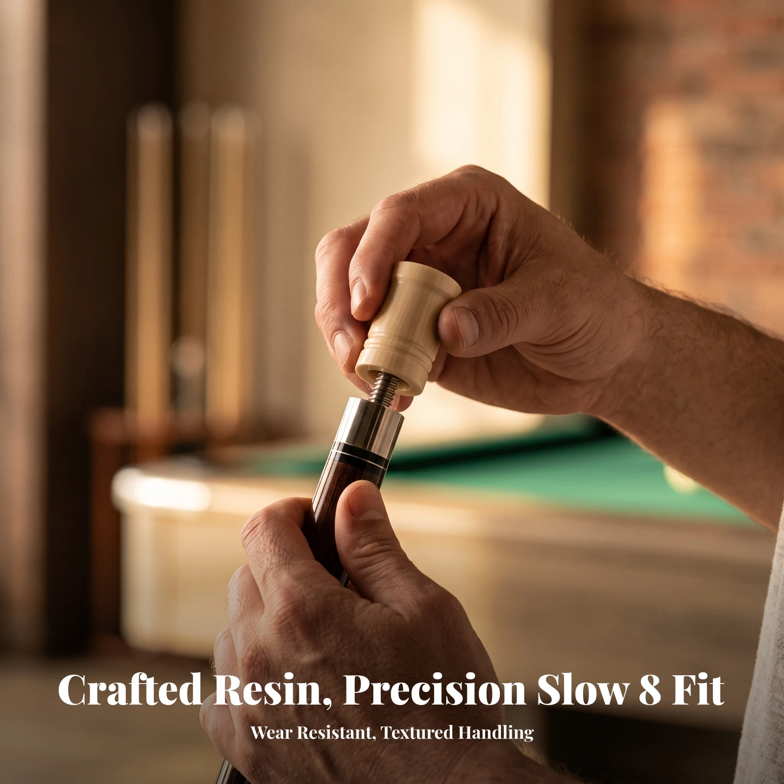 Pool Cue Joint Protector Secure Fit Billiard Cue Joint Protector Accessory Reusable Resin