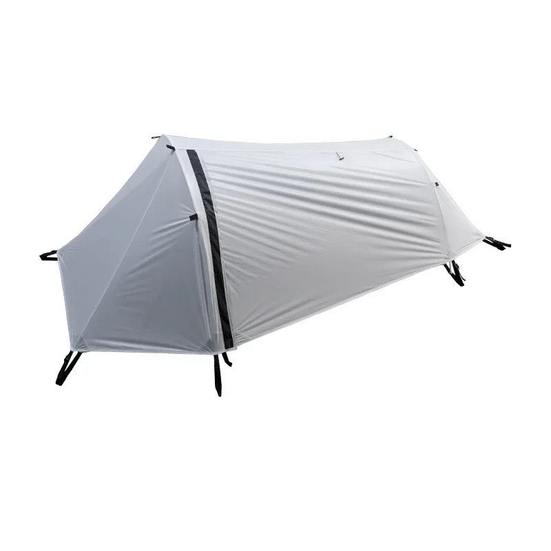 

Outdoor camping lightweight portable single small shelter tent, double waterproof shade tent