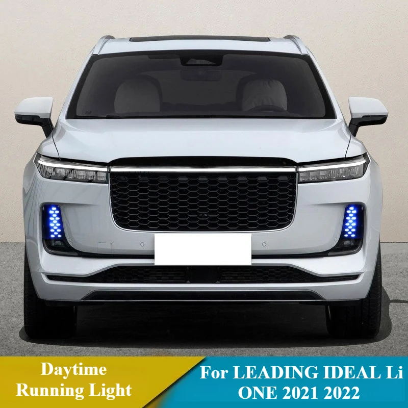 ل الرائدة مثالية لي واحد 2021 2022 Led النهار تشغيل ضوء الجبهة الضباب مصباح DRL ديناميكية بدوره إشارة ليلة الأزرق أضواء القيادة