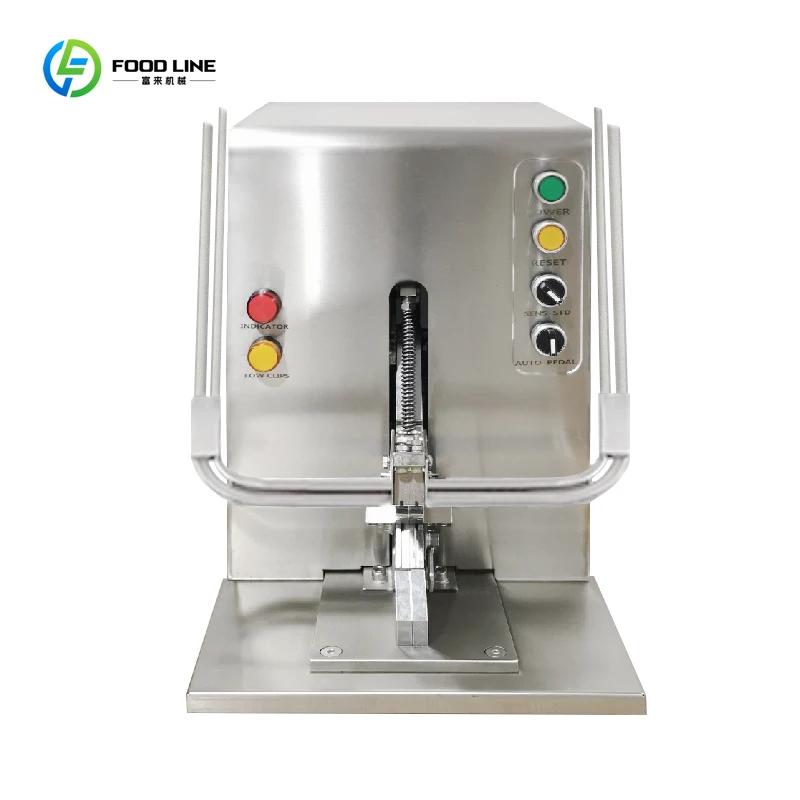 Commercial Automatic Pedal Induction Sealing Sausage Clip Machine