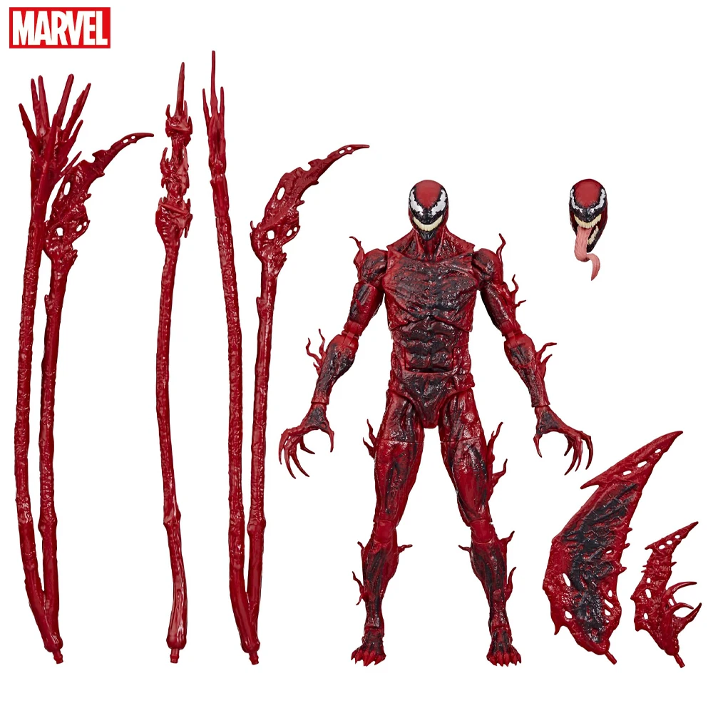 

Marvel Legends Series Carnage, Venom: Let There Be Carnage Deluxe Collectible 6 Inch Action Figure