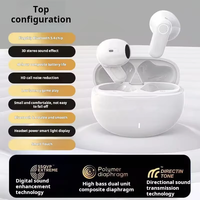 TWS Bluetooth Earphones Wireless Headphones Smart Touch Control for Huawei Mate 50 Pro  Motorola Razr 2019 AGM NOTE N1 Blackview
