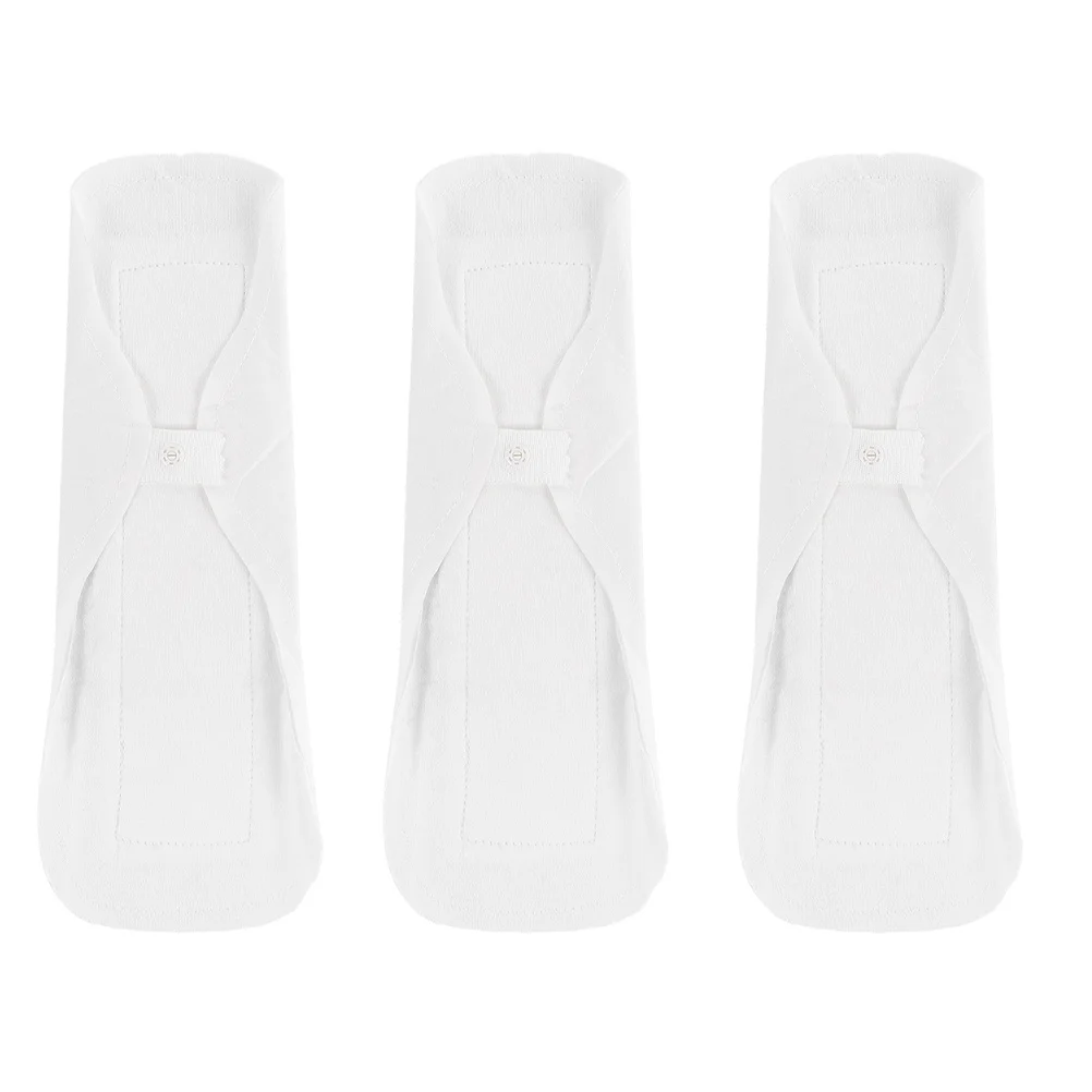 

3pcs Reusable Sanitary Napkins Washable Menstrual Cloth For Women Leakproof Cotton Pad Postpartum Puerpera Panty Liners Reusable