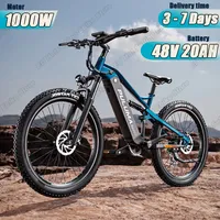 PULUMA PH001 E-bike 1000W Brushless Motor 48V20AH Lithium Battery Aldult Mountain Electric Bicycle 27.5-inch Tire Electric Bike