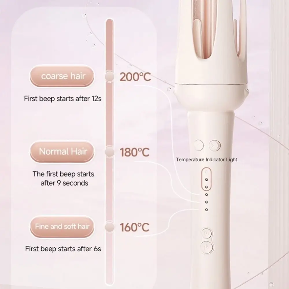 Ceramic Automatic Hair Curler Negative Ion Anti-scald Iron Hair Straightening Comb 5-in-1 Automatic Curling Curling Iron