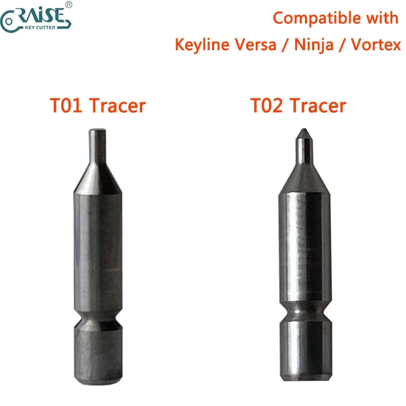 

T01 Tracer T02 Tracer Compatible with Keyline Versa / Ninja / Vortex Key Copy Machines Locksmith Tool