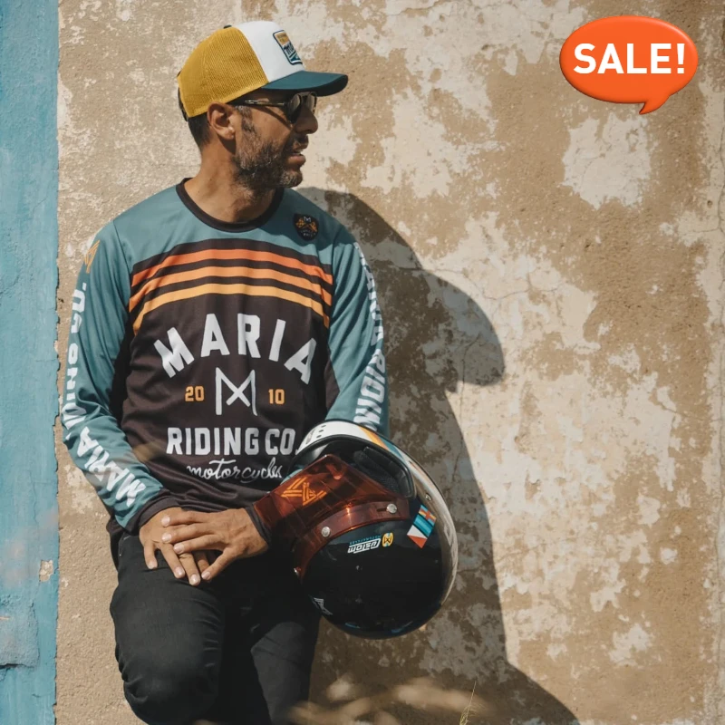

New Motorcycle Racing Jersey Men Clothes Maria Riding Off-road Dirt Track Racing Jersey Breathable Quick-Drying Oversized Tops