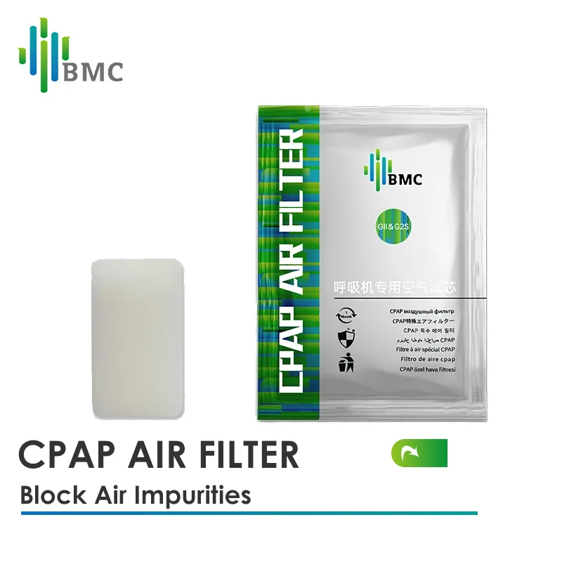 

BMC Air Filter For GII G2S CPAP Machine Respiratory Air Cleaning For Sleeping Apnea Anti-Snoring