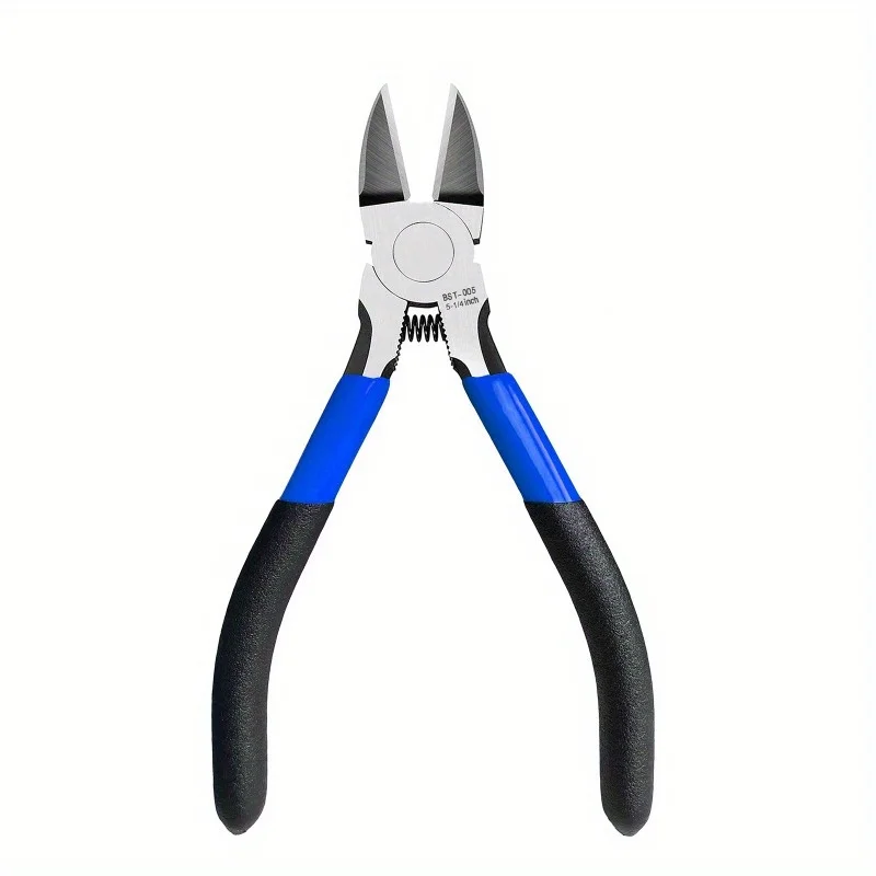 5Pcs/Pack Wire Cutters, 6.5 Inch Flush Cutter, Dikes Wire Cutter for Crafting Electrical Jewelry Making, Precision Wire Cutter, Small Wire Cutter, Ultra Sharp Wire Clippers, Wire Snips