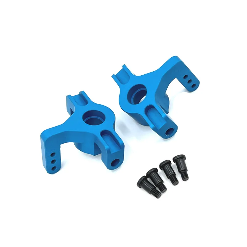 WLtoys Samochód RC w skali 1/10 104016 104018 104009 Metalowe ulepszone przednie zwrotnice, części zamienne ​