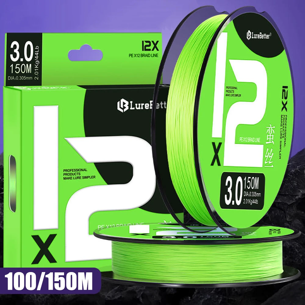 

Thornsline X12 Braided Fishing Line Super Strong 12 Strands Japanese Multifilament Smooth PE Fly Carp Wire All For Fish pesca