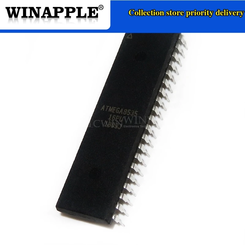 5pcs/lot ATMEGA8535-16PU ATMEGA8535 STC12C5A60S2-35I-PDIP40 D82C55AC-2 AT89C51-24PU AT89C51-24PI AT89C51-24PC DIP-40