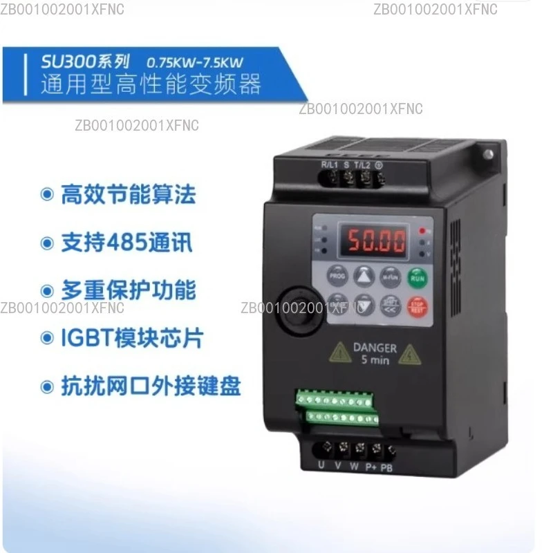 0.75-5.5KW Economical VFD Variable Frequency Drive Motor Speed Controller Inverter