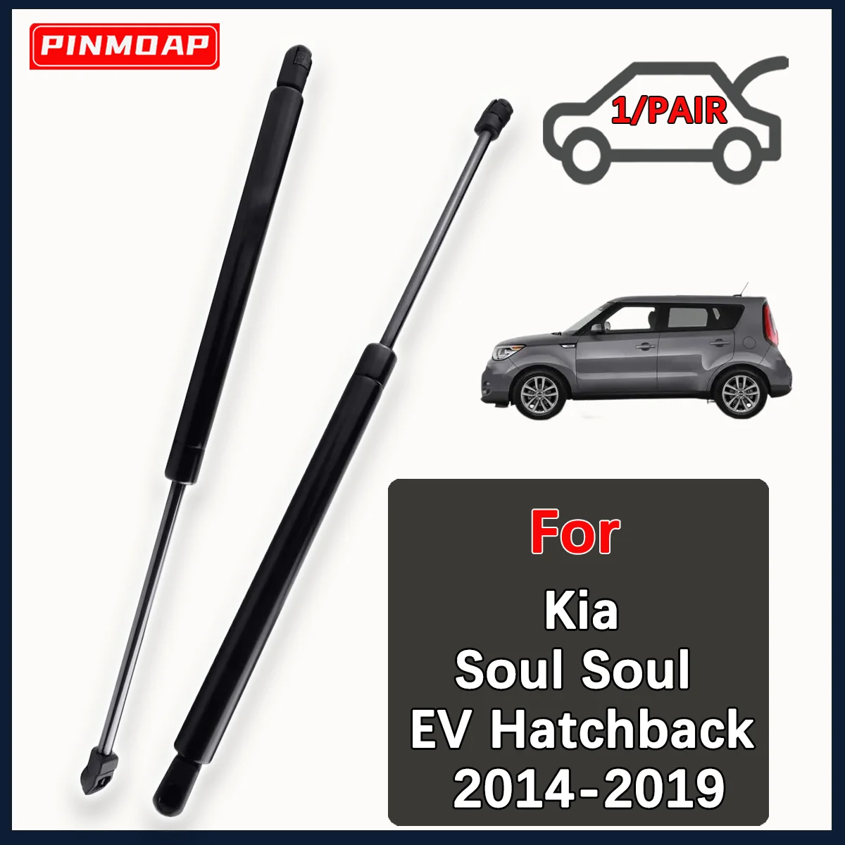 

Trunk Gas Struts Spring Bar For Kia Soul Soul EV Hatchback 2014-2019 OE 81770B2000 81780B2000 Rear Shock Strut Bar Pressure Rod
