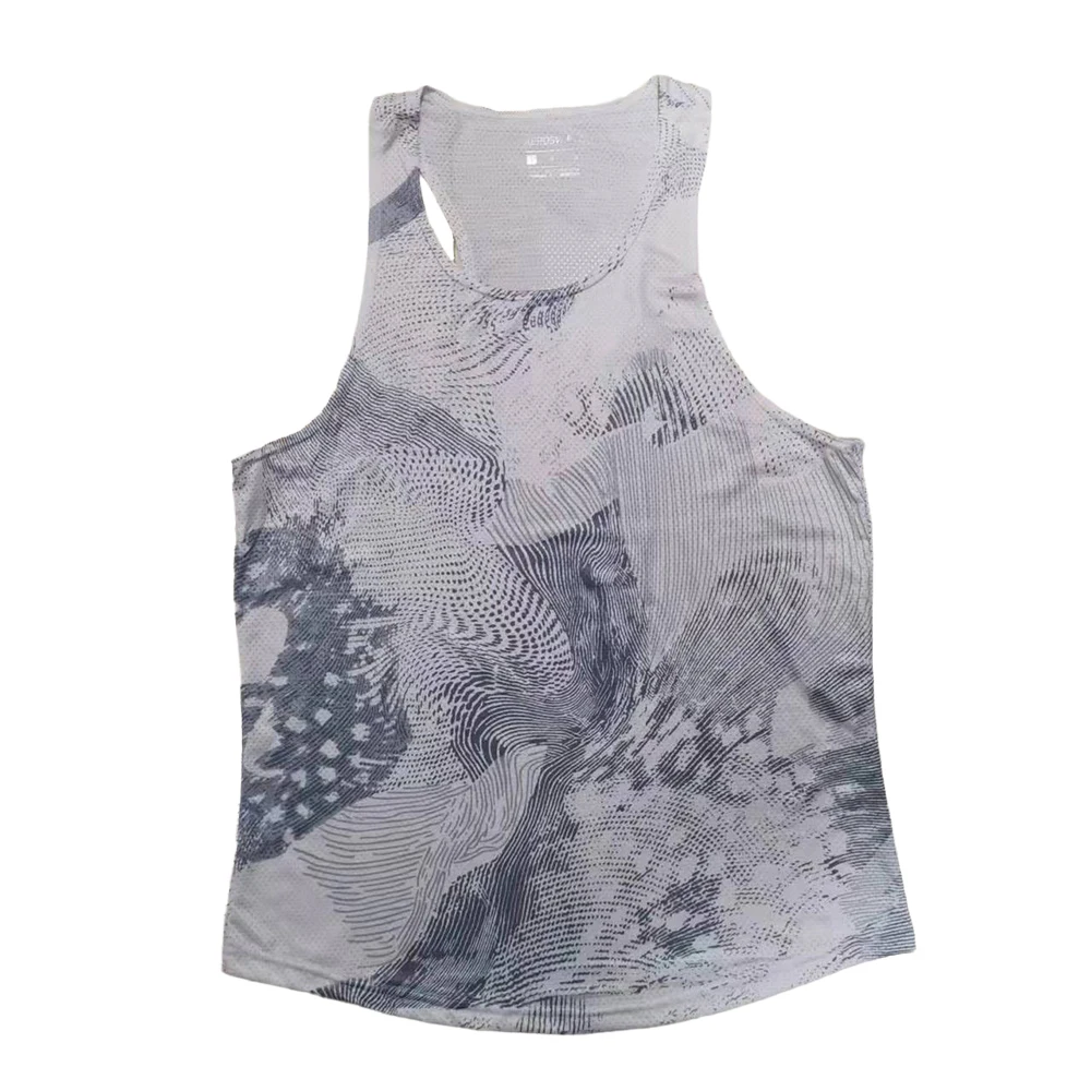 Athletics Tank Top Running Vest Speed Fitness Shirt Sleeveless Men Track Field Singlet image 3
