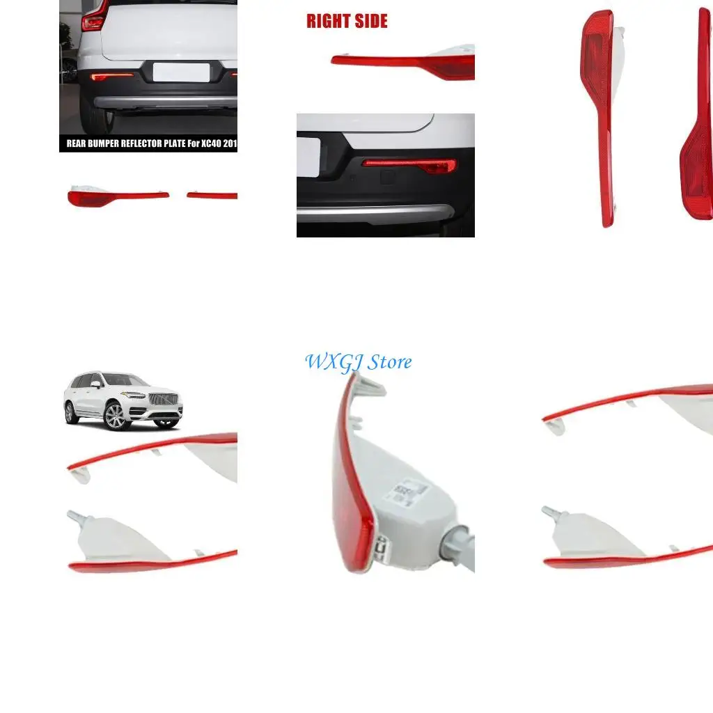

37JE 1PAIR CAR CAR Задний бампер-пластинка для XC40 2018-2019 31656865 31656866