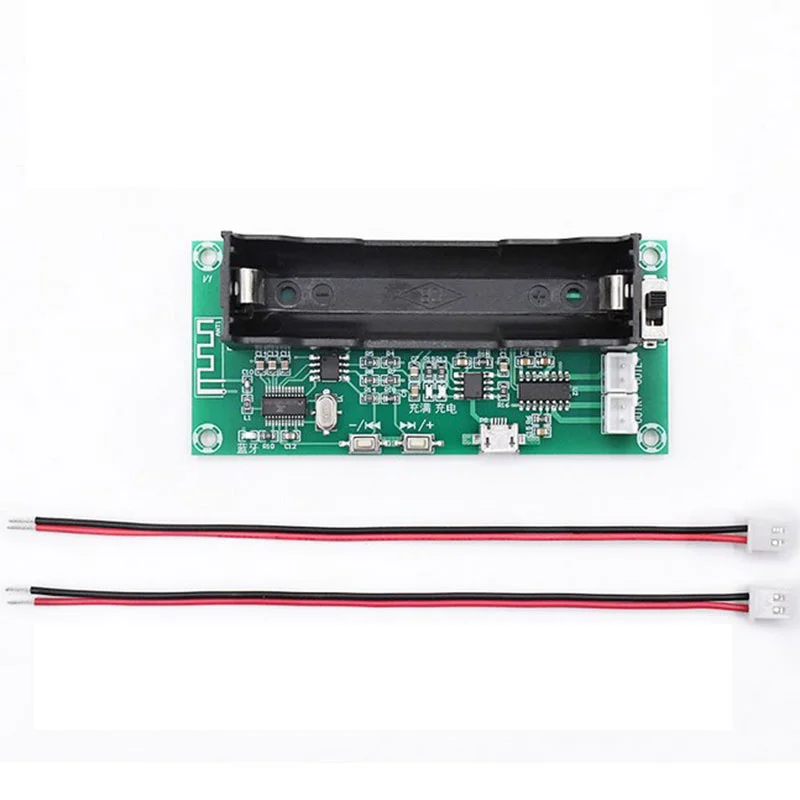 High qualityBluetooth 5.0 Amplifier Board Lithium Battery Holder Dual Channel 2*3W&5W Stereo