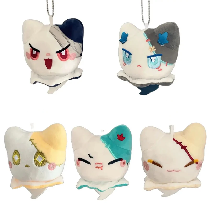 Honkai 스타 레일 우우보 인형 펜던트, 뱀파이어 루나에단 헨블레이드 징 위안 루오차 애니메이션 배낭, 귀여운 펜던트 인형 선물, 10cm