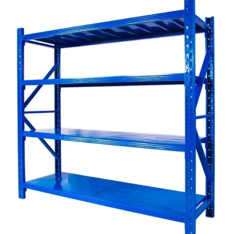 Hot salesShelf Shelving Multi-layer Storage Warehouse Heavy Shelf Household Garage Cargo Iron Display