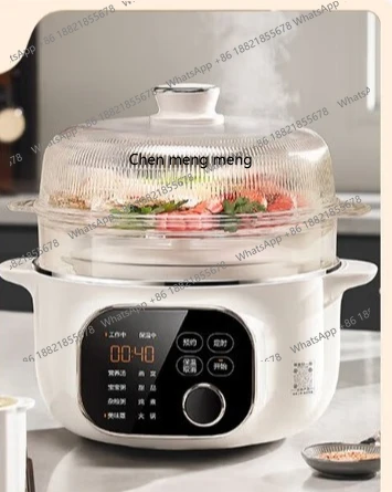 

Water-proof electric stew cup 6.5L large-capacity household ceramic stainless steel soup and porridge pot