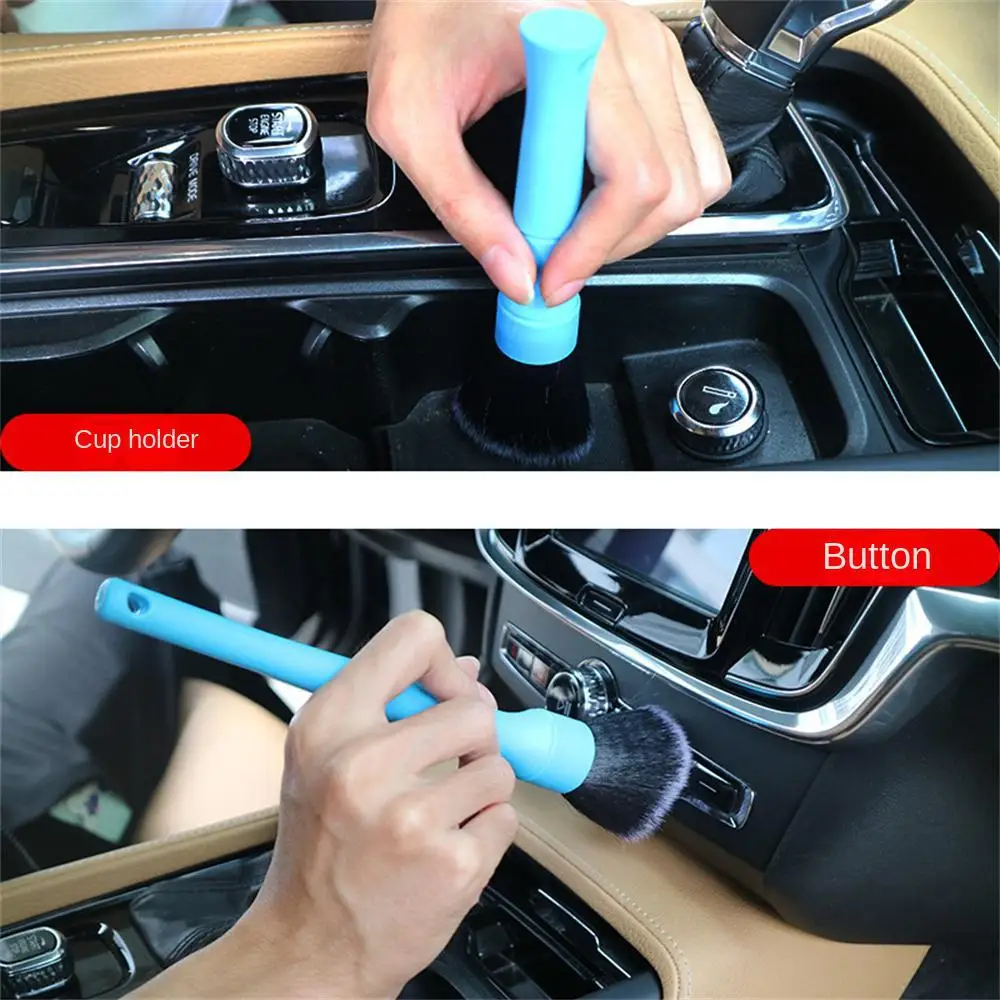 

Ultra-Soft Car Detailing Brush Super Soft Auto Interior Detail Brush synthetic boars hair for cars seat leather cleaning