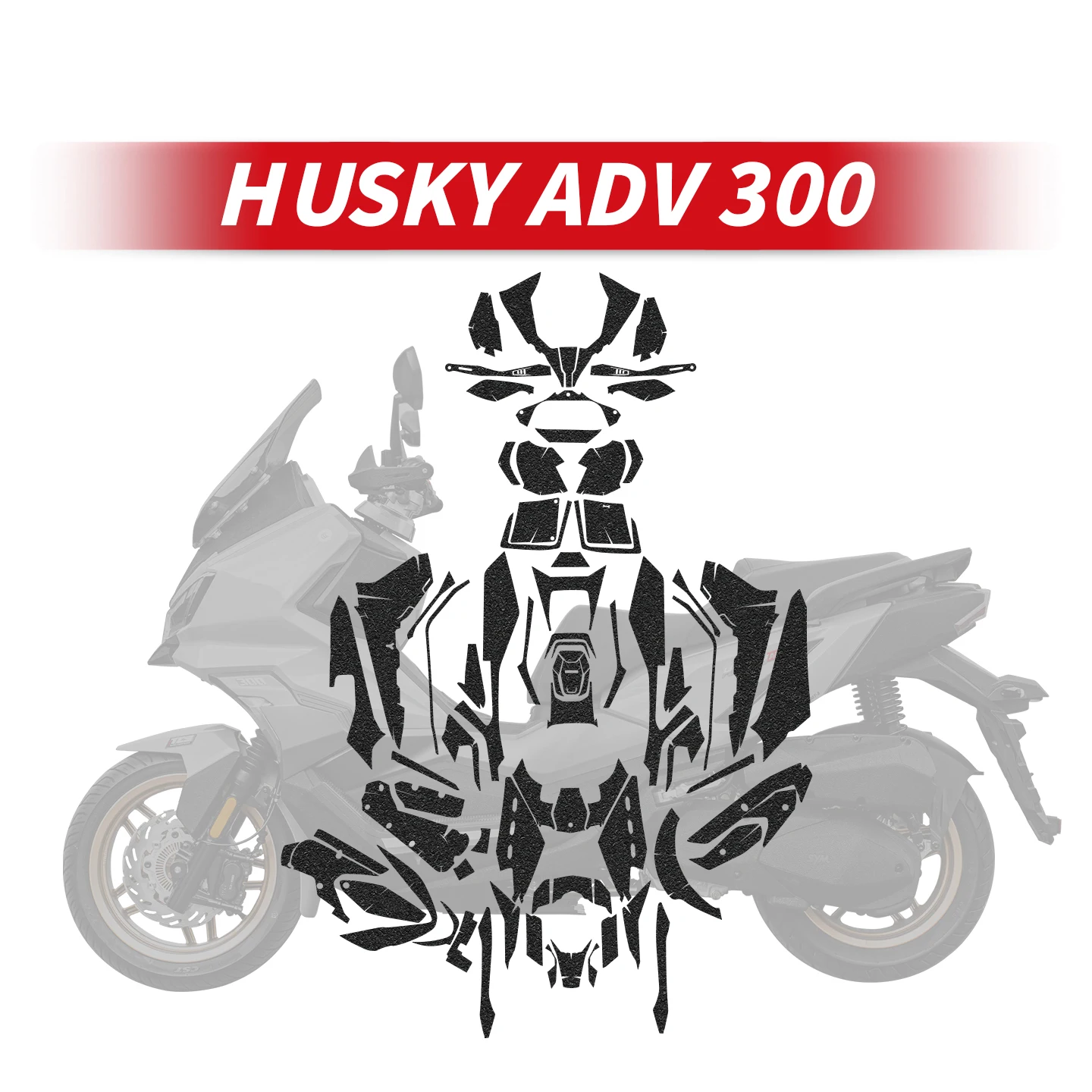 Используется для мотоцикла SYM HUSKY ADV300