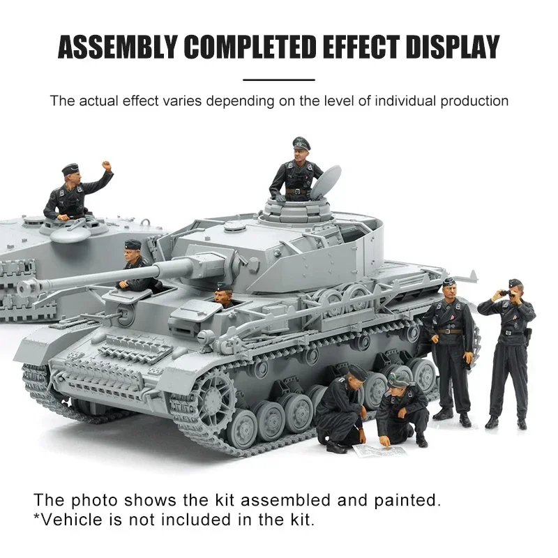 1/35 TAMIYA assembly model  35354 German tank member group Tank Model Kit
