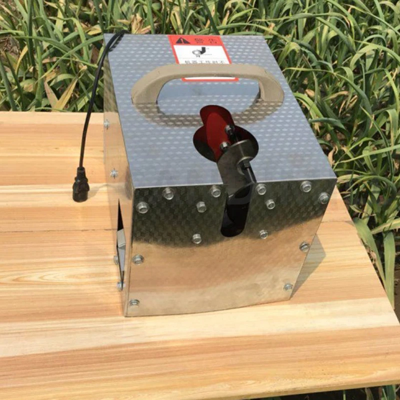 الكهربائية الطازجة آلة قطع جذر الثوم البصل الثوم الجذعية و الجذر القاطع قطع الثوم الجذعية آلة 48 فولت