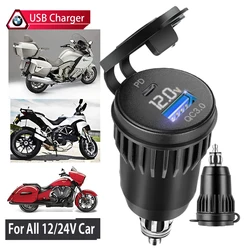 Motorcycle usb charger moto accessorios motorcycle usb presa usb socket New Motorcycle Usb Fast Charger Waterproof Socket