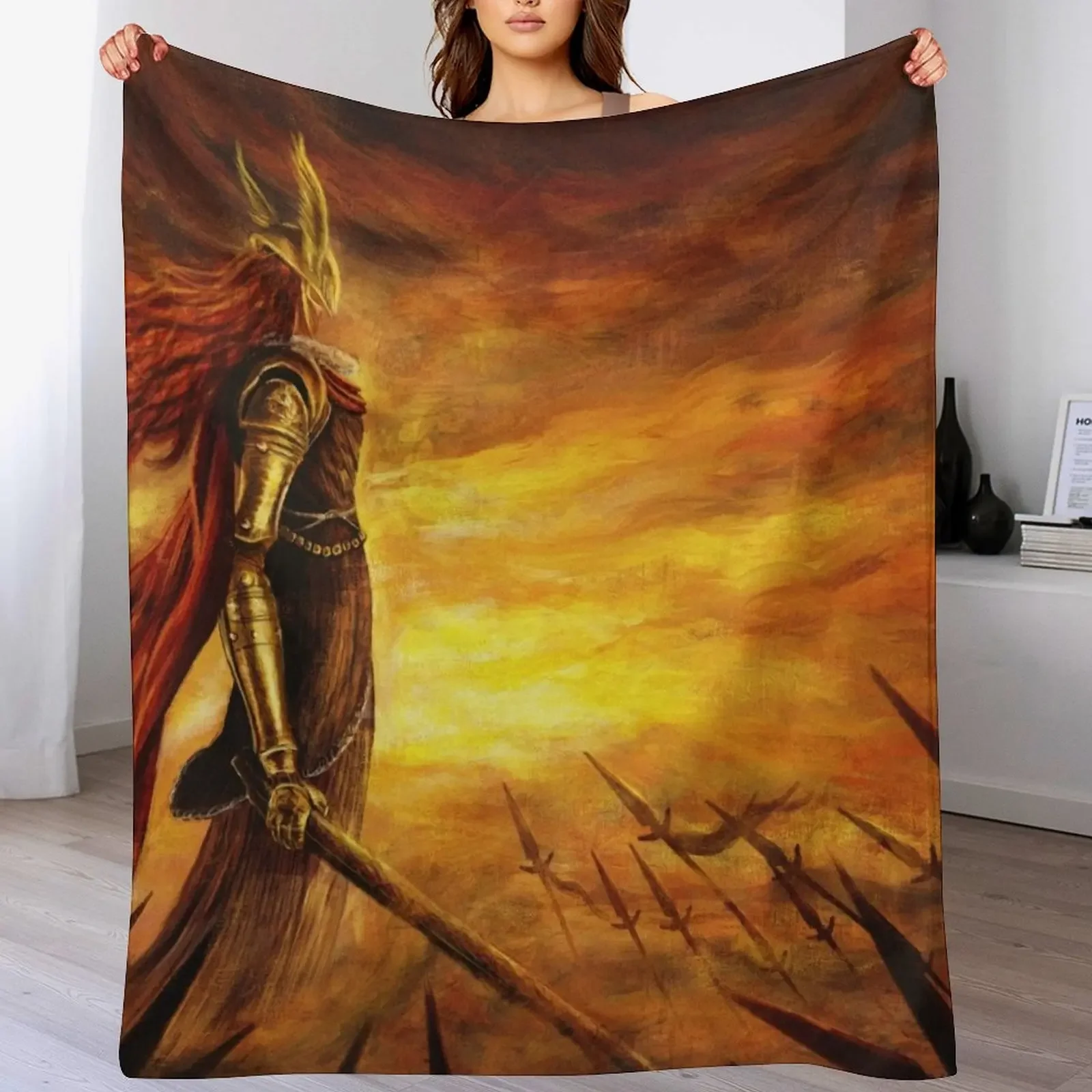 

I have never known defeat Throw Blanket Comforter Tourist Polar Custom Blankets