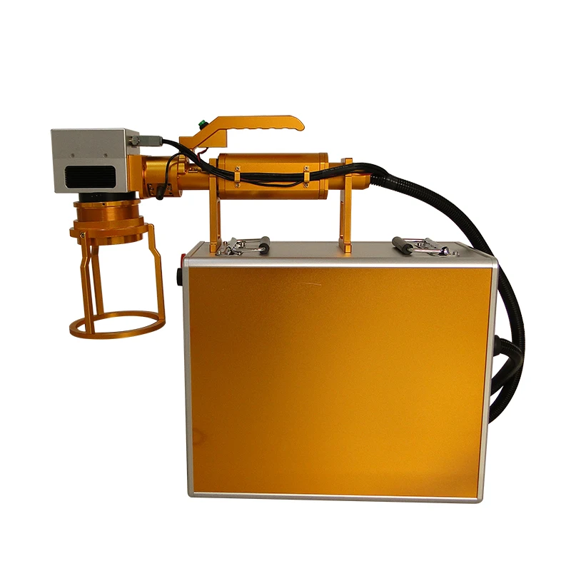 Faith Raycus Max Jpt Ipg Metal Pipe Gold Color Mopa Mini 20W 30W 50W Portable Handheld Fiber Laser Marking Machines