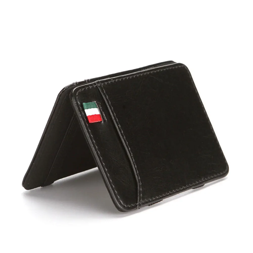 1pc Flip Multi Pocket Creditcardhouder Lichtgewicht reisportemonnee voor heren Autopakket Organizer