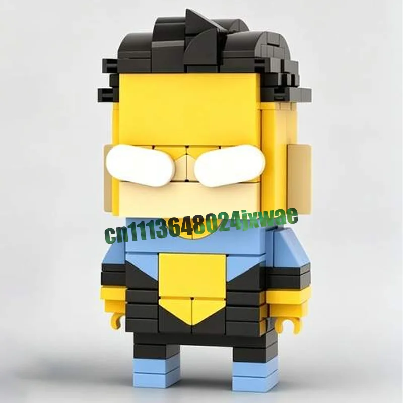 185-pecas-de-blocos-de-montar-diy-modelo-moc-de-figura-humana-estilo-desenho-animado-colecionavel-para-adultos-ornamento-de-mesa-para-exibicao