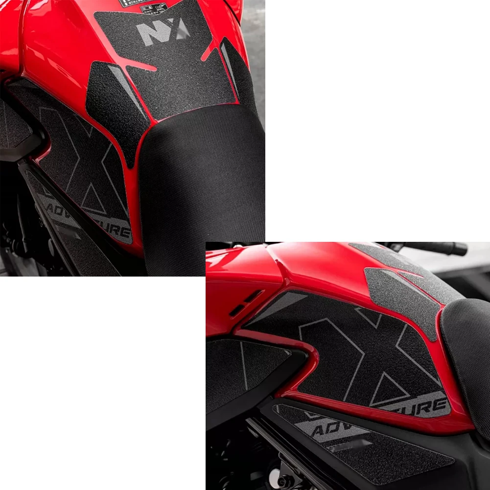 Motorcycle Side Sticker Protector Knee Grip Decals Fuel Tank Traction Pad Cover For  Honda NX400 NX 400 NX 500 NX500 2024-