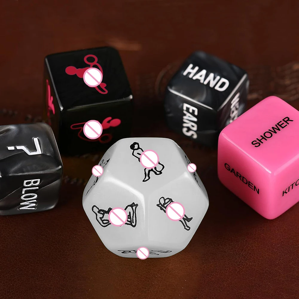Runyu Adult Couple Sex Dice Game Toys Male And Female Flirting Dice And Adult Bedroom Gifts Couple Games Sexy Adult Toy Sex Toys view 3