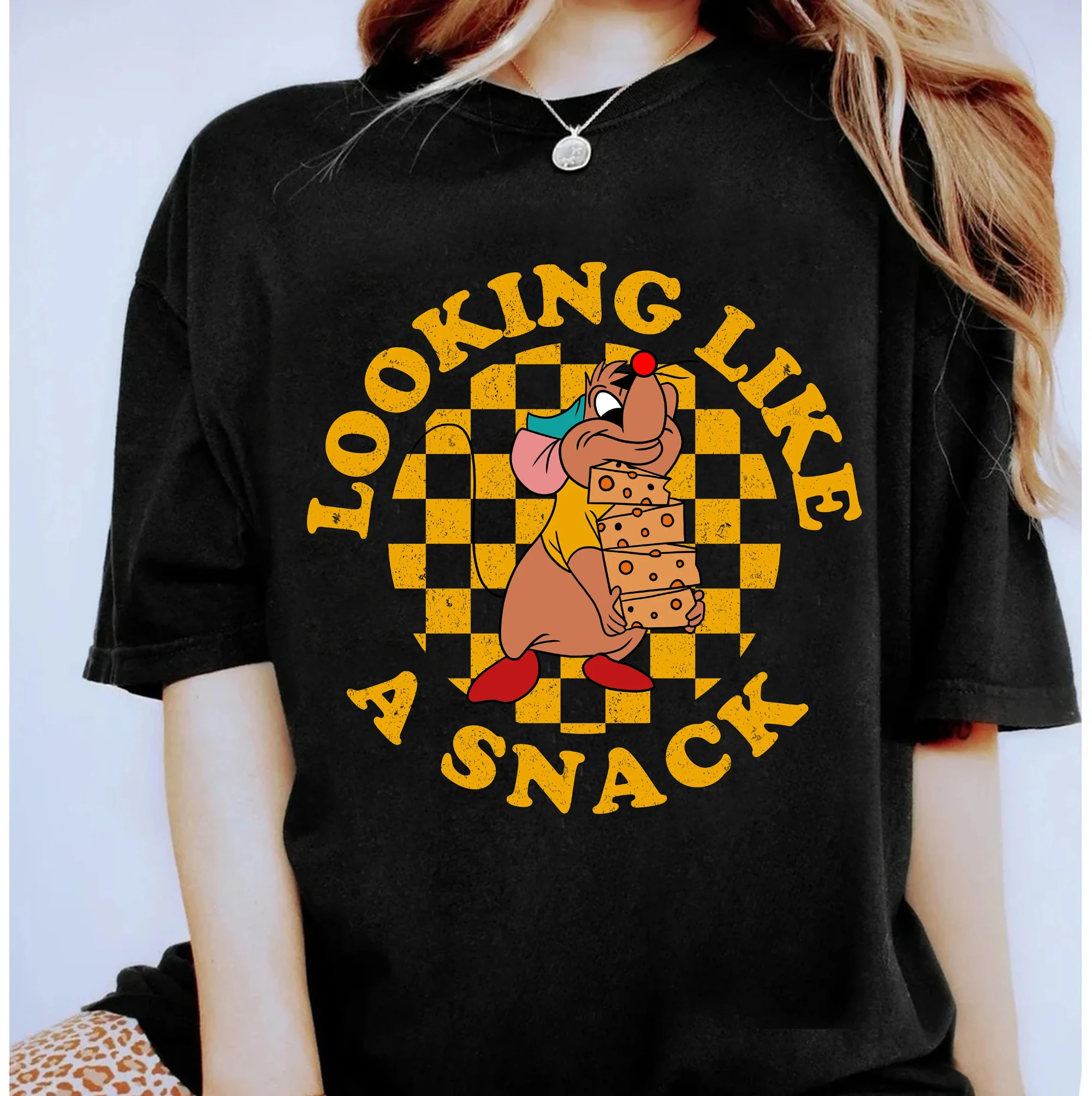 

Футболка Disney Look Like A Snack, женская одежда с короткими рукавами для мальчиков, семейная одежда для родителей и детей, детская одежда для девочек