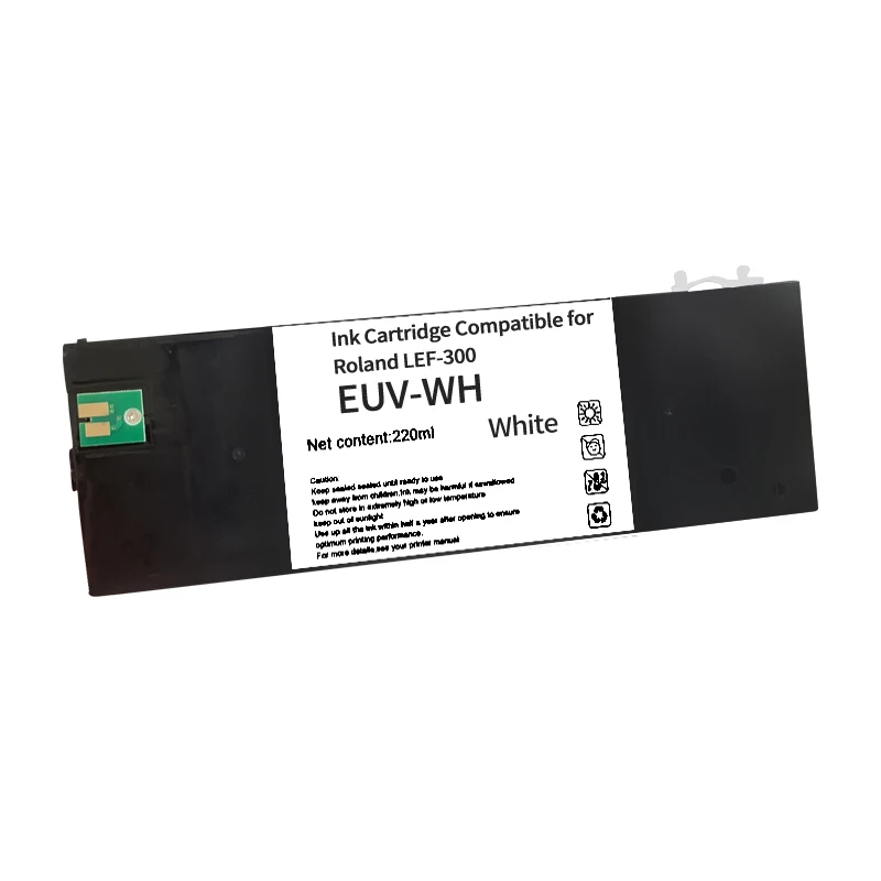 Imagem -05 - Cartucho Recarregável Vazio para Roland uv Euv Euv2 Euv3 Euv4 Euv5 Lef20 Lef10 Lef-12 Lef300 Lec-330 Lec-300 Lec540 220ml