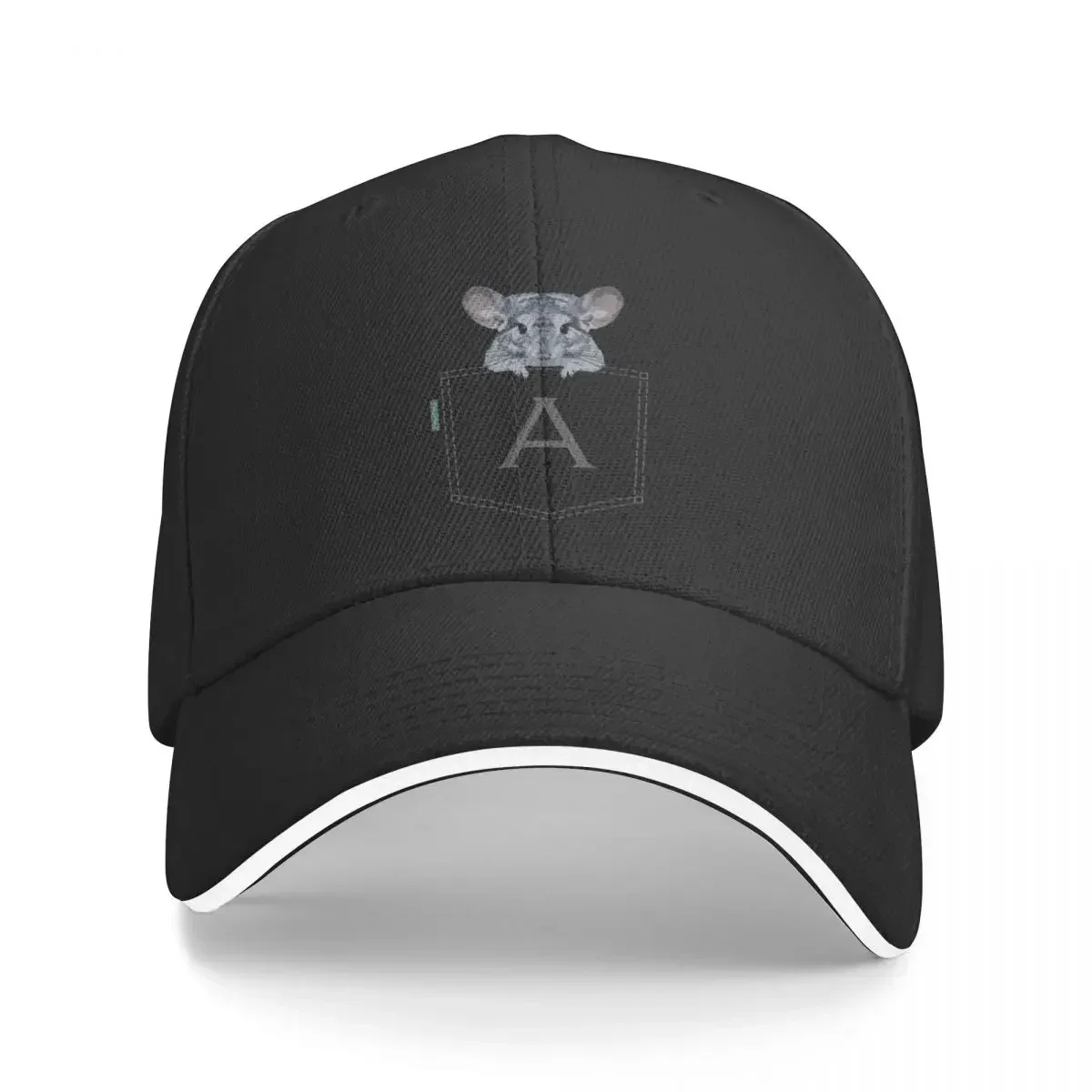 Pocket Chinchilla - Personalised A Baseball Cap Sun Cap Thermal Visor Men's Hats Women's