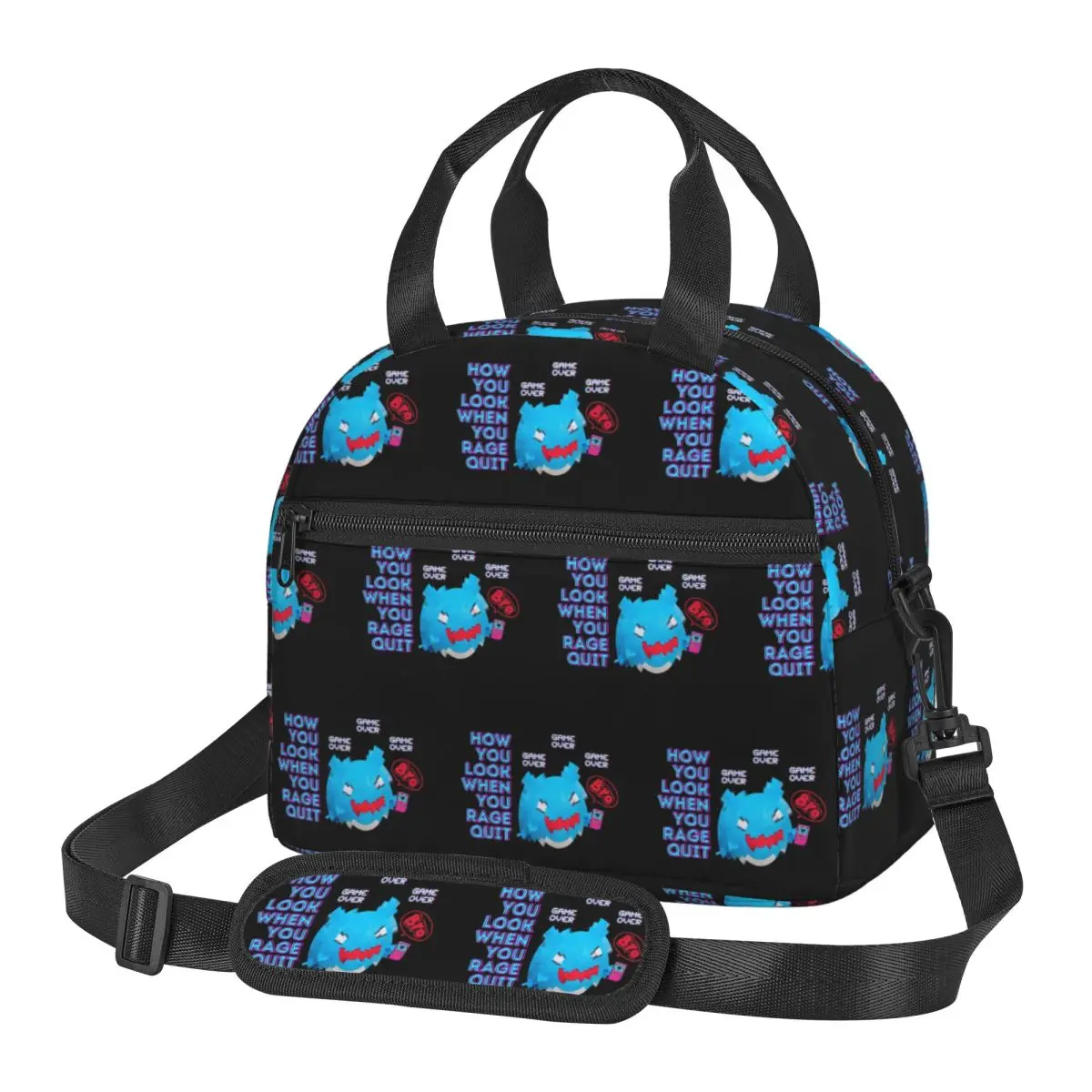 Comic Cat Bugcat Capoo Bug Cat Insulated Lunch Bag for School Picnic Storage Food Boxes Container Cooler Thermal Lunch Box Tote