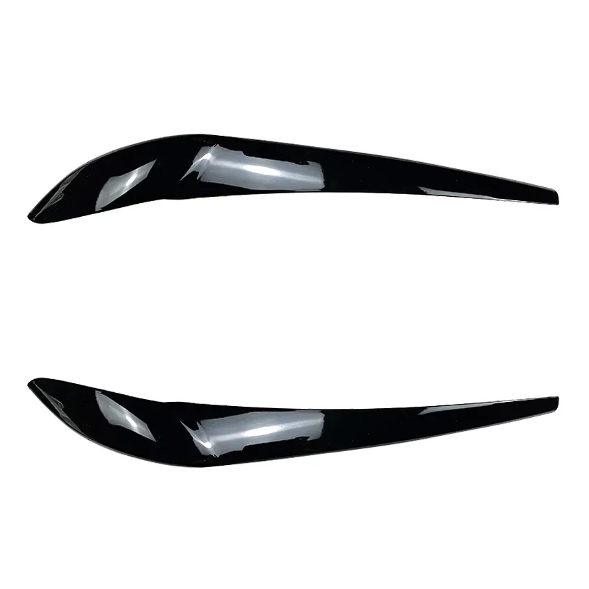 

2 шт. для BMW X3 F25 X4 F26 2014 2015 2016 2017 2018 фары, веки, брови, комплект кузова, наклейка, тюнинг, глянцевый черный АБС-пластик