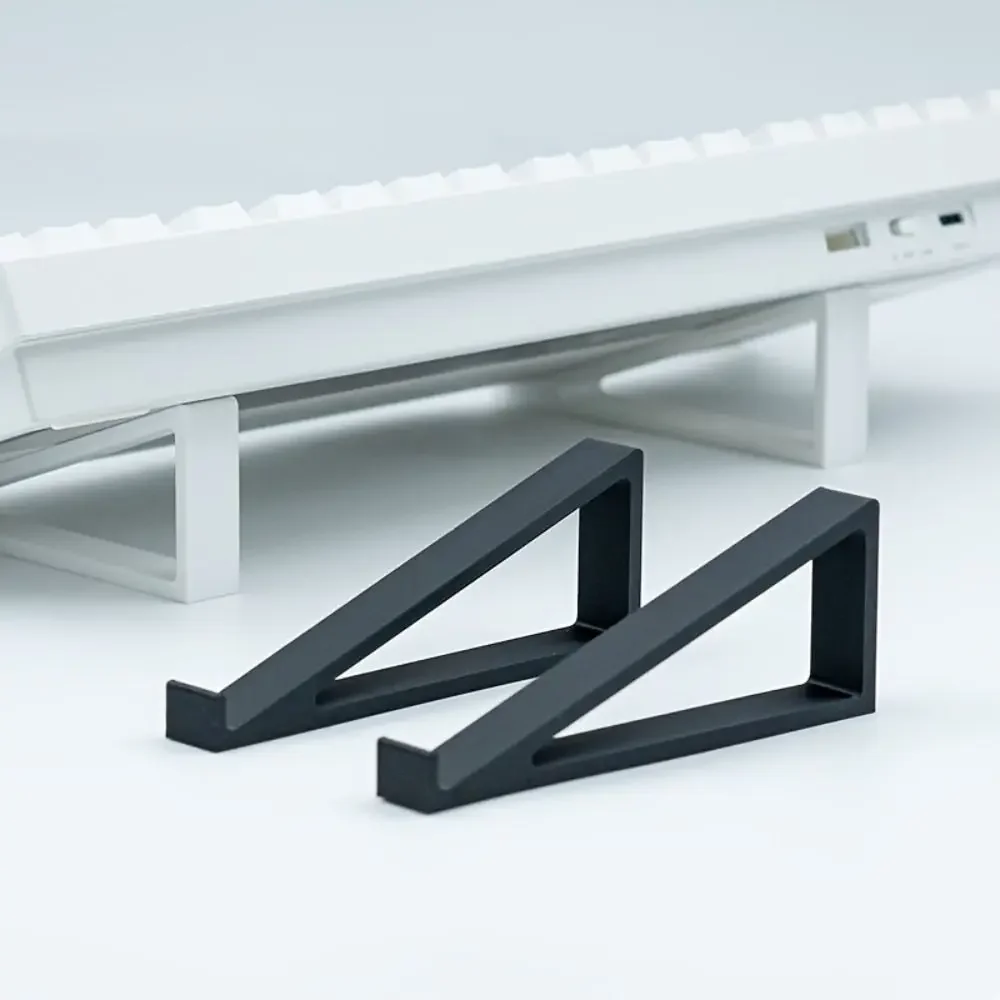 1Pair Plastic Keyboard Elevated Stand Simple Monitor Holder Raised Keyboard Angle Computer Keyboard Riser Accessories