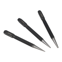 Brand New Center Punch Marking 1.5/2/3mm Adjustable Alloy Steel Drilling Glass Hand Tools Hole Non-Slip Pointer 3PCS Tool Set