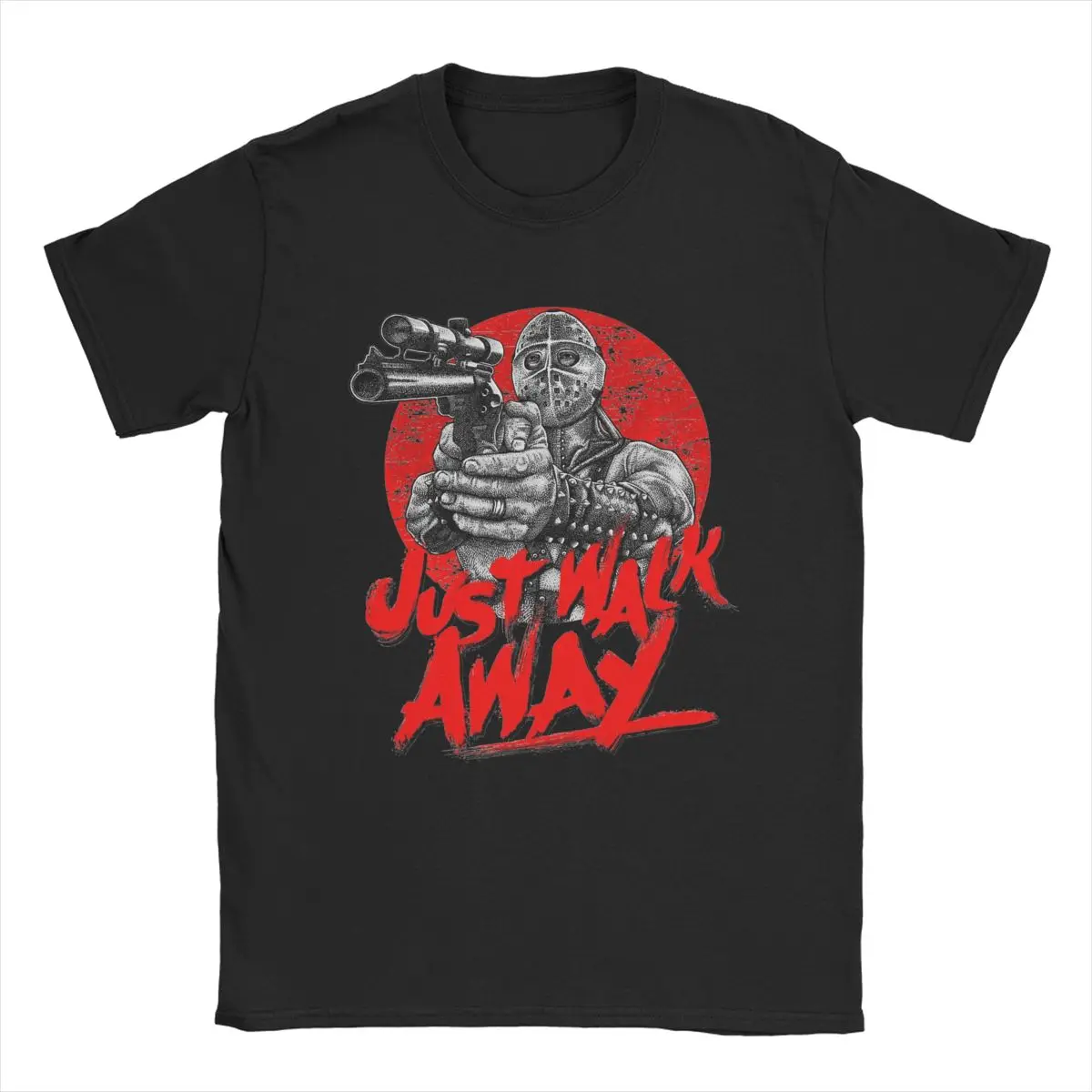 Lord Humungus Mad Max Just Walk Away T Shirts Accessories for Men Women Pure Cotton Funny Tee Shirt Short Sleeve Tops